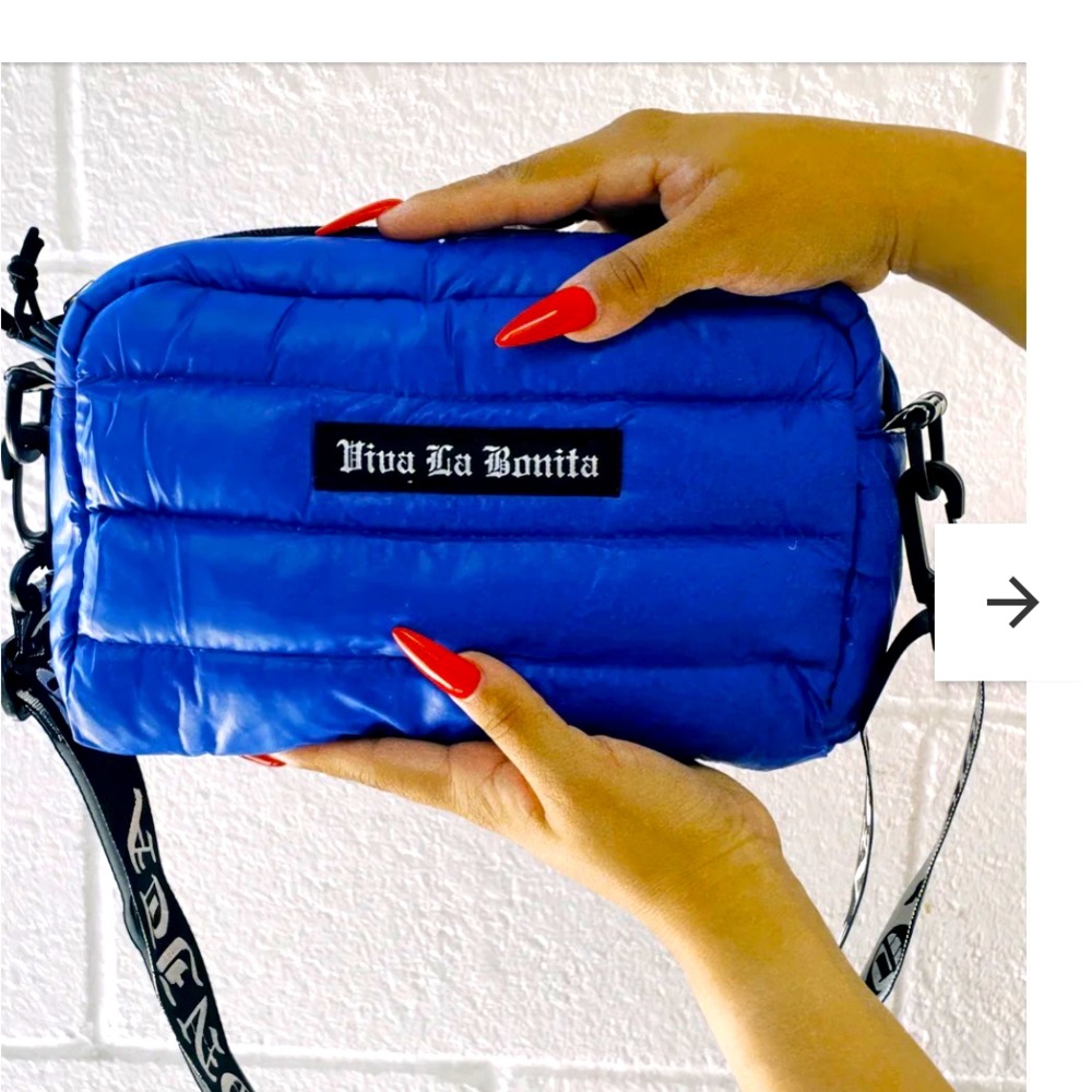 Blue Crossbody Bag